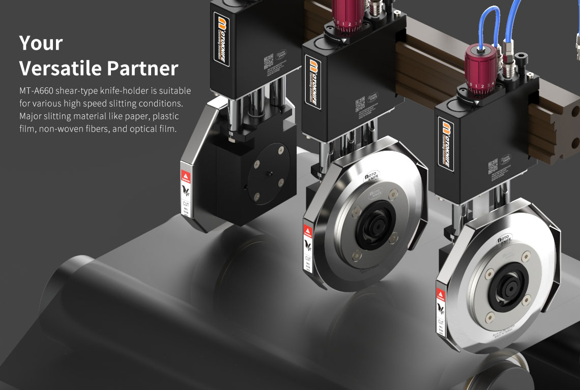 MT-A660 Heavyduty Type Pneumatic Shear Knifeholder 